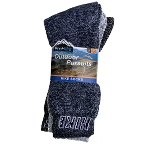 ProHike Socks Mens Hike 3 Pack