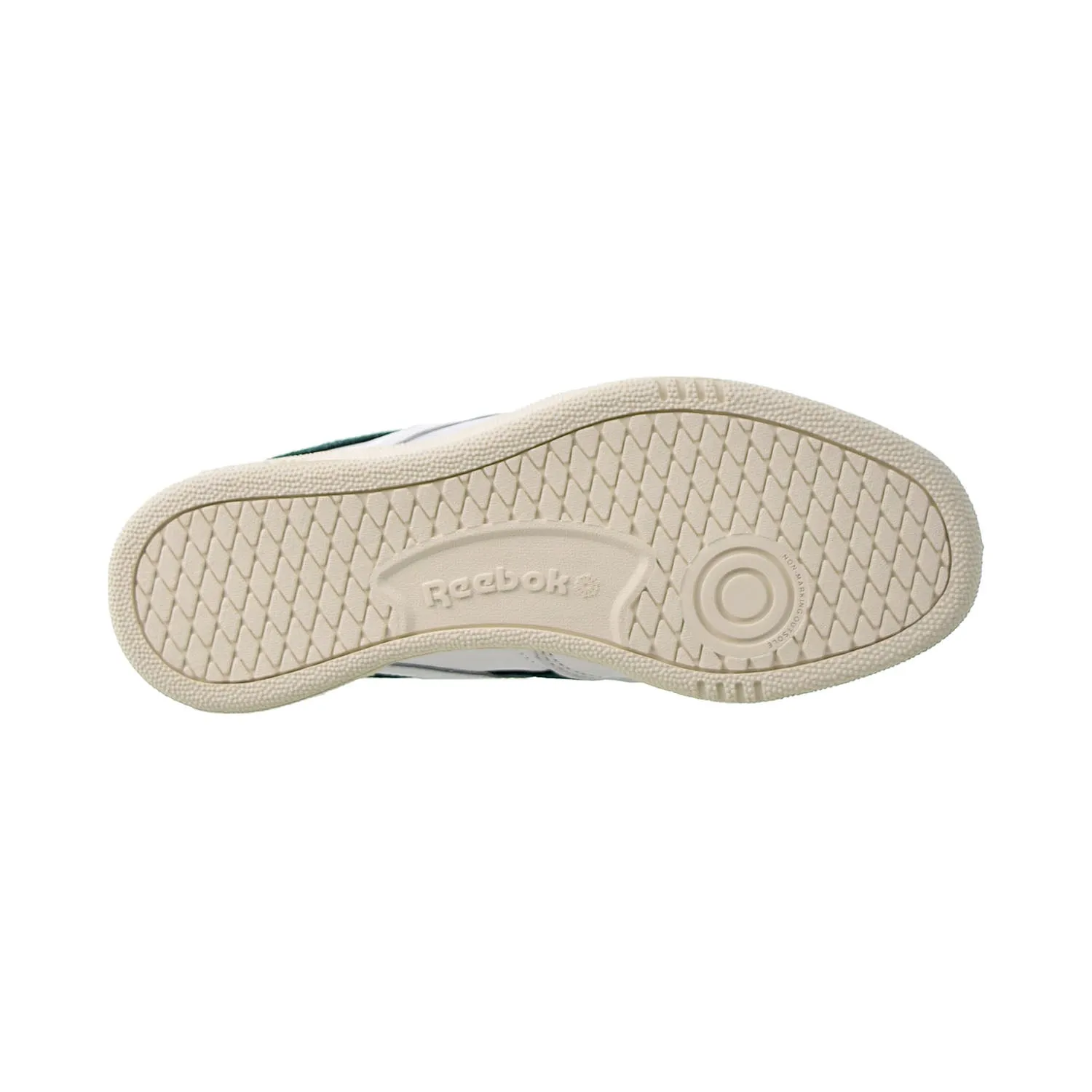 Reebok Club C Revenge Men's Shoes White-Gold Metallic-Forest Green