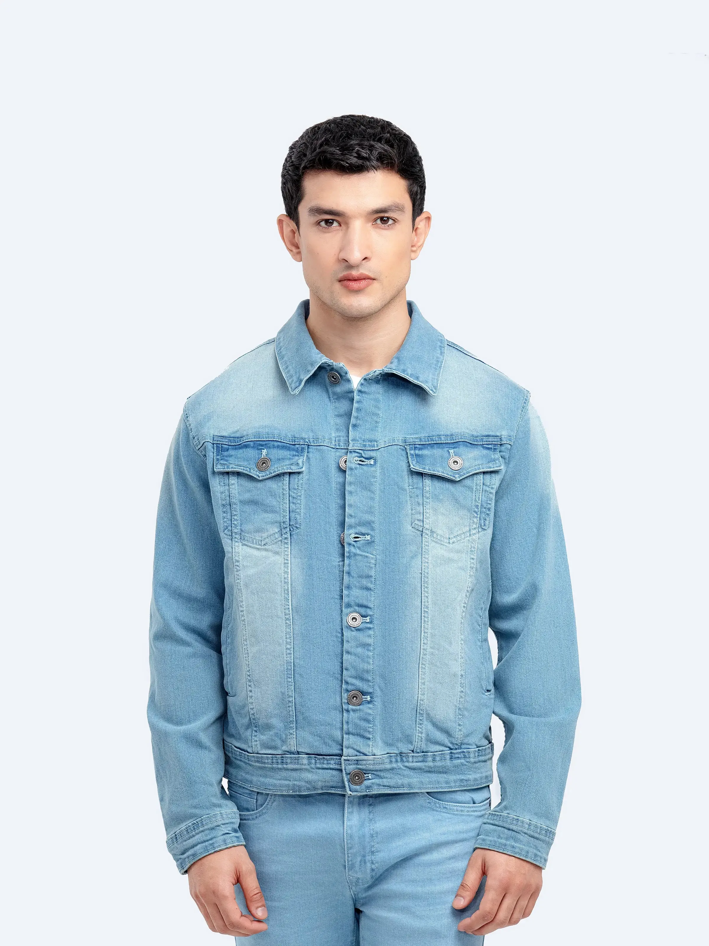 Regular Fit Denim Jacket - FMTJD24-004