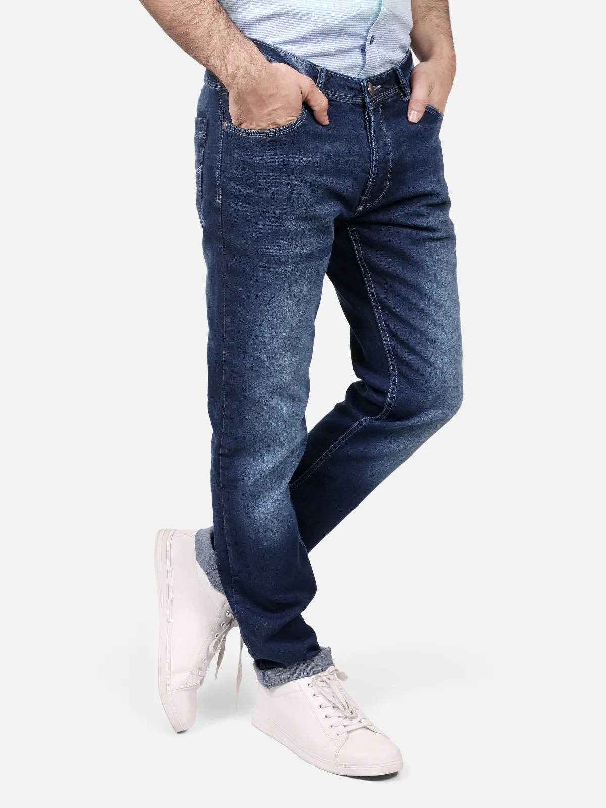 Regular Fit Faded Jeans - FMBP18-013