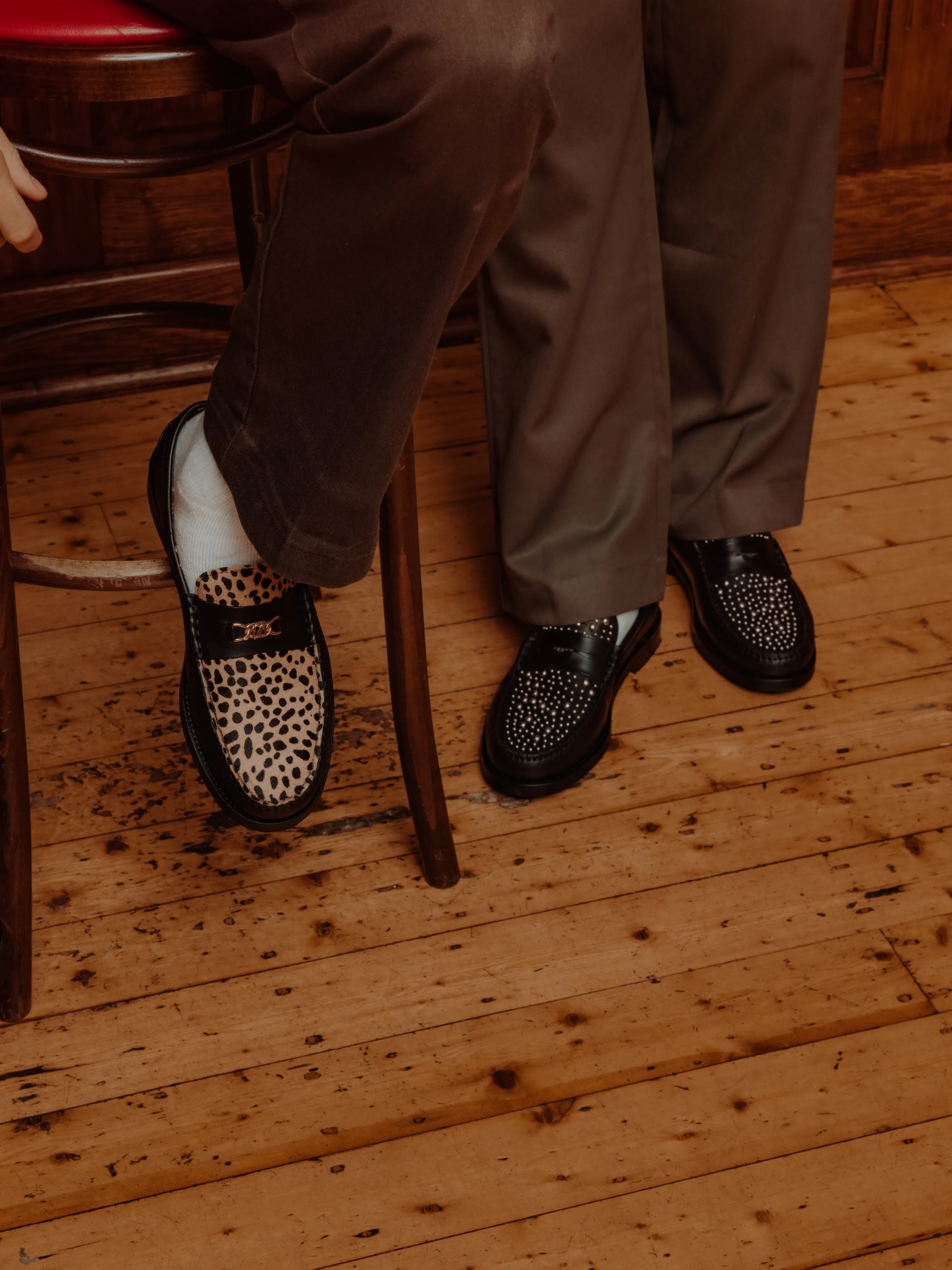Riviera Black Studs
