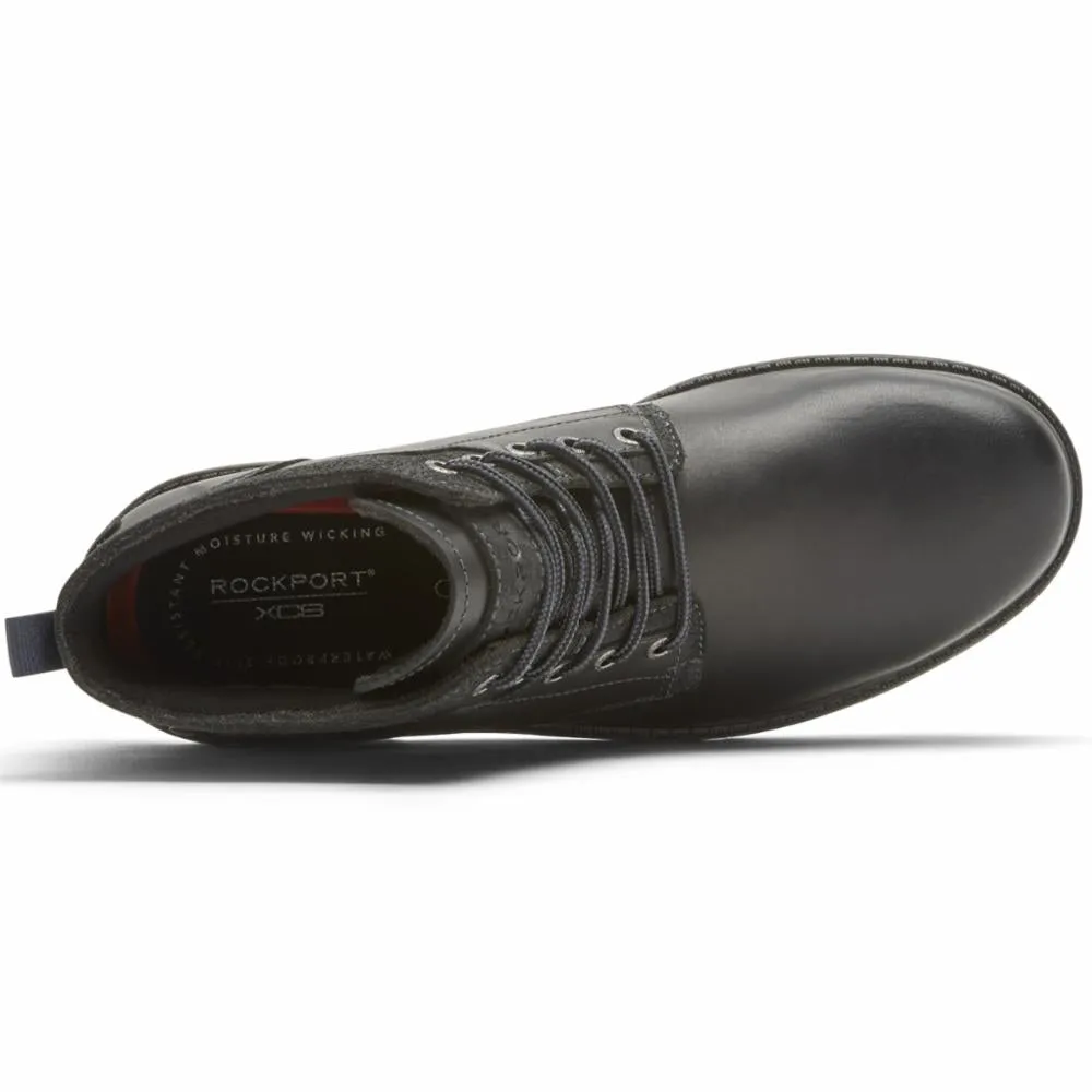 Rockport Men RUGGED BUCKS II CHUKKA BLACK/SUEDE