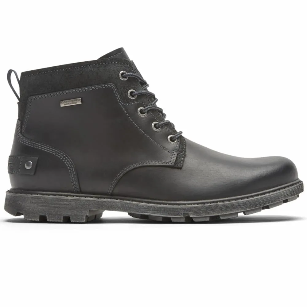 Rockport Men RUGGED BUCKS II CHUKKA BLACK/SUEDE