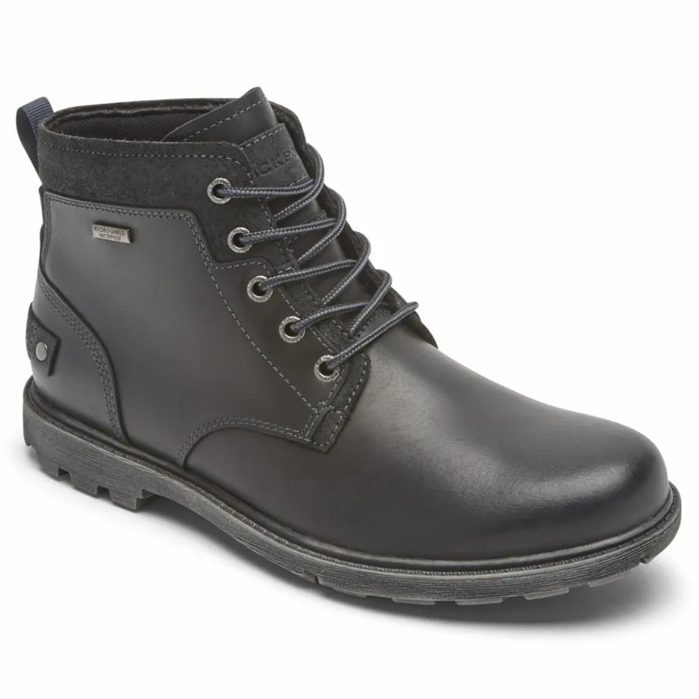 Rockport Men RUGGED BUCKS II CHUKKA BLACK/SUEDE