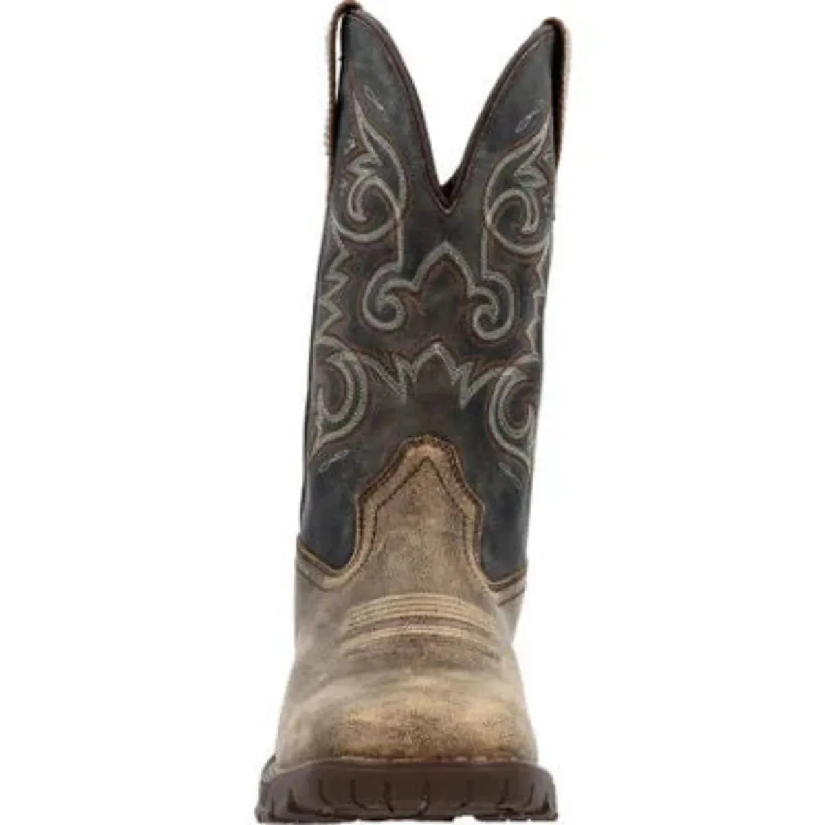 Rocky Legacy 32 Men's Waterproof Pull-On Soft Toe Work Boots Rkw0389 In Brown