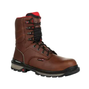 Rocky Rams Horn Men's Waterproof Work Boots Rkk0296 In Brown