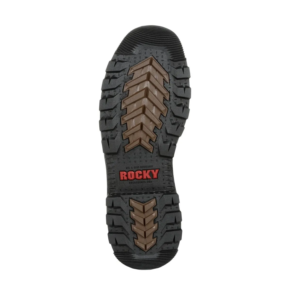 Rocky Rams Horn Men's Waterproof Work Boots Rkk0296 In Brown