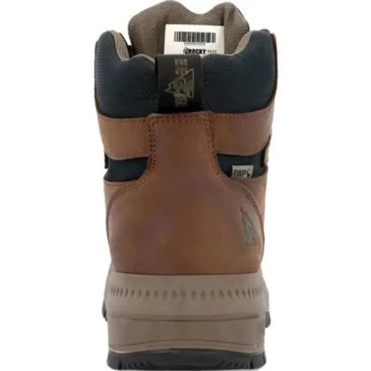 Rocky Worksmart Men's Waterproof Composite Toe Work Boots Rkk0458 In Brown