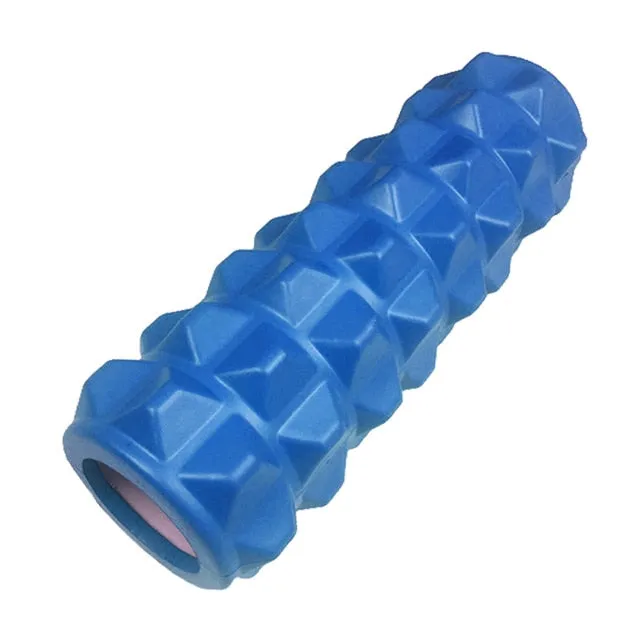 ROEGADYN Fitness Roller Black Yoga Foam Roller Fitness Yoga Accessories Yoga Cube Foam Roller Muscle Relax Foam Massage Roller