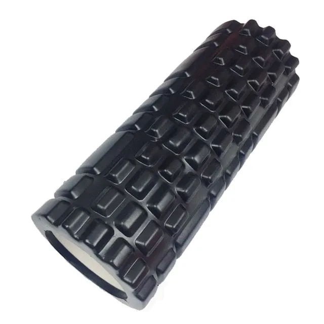 ROEGADYN Fitness Roller Black Yoga Foam Roller Fitness Yoga Accessories Yoga Cube Foam Roller Muscle Relax Foam Massage Roller