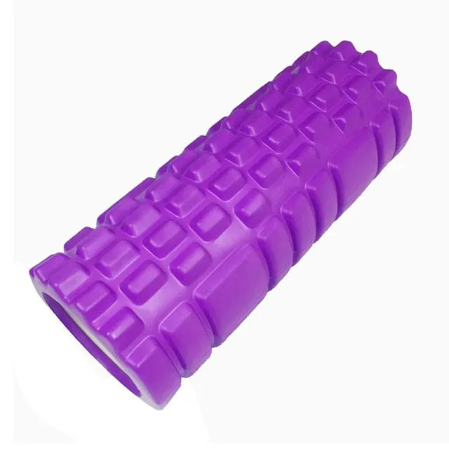 ROEGADYN Fitness Roller Black Yoga Foam Roller Fitness Yoga Accessories Yoga Cube Foam Roller Muscle Relax Foam Massage Roller
