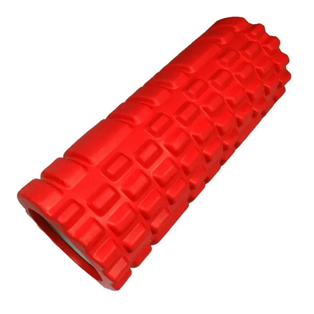 ROEGADYN Fitness Roller Black Yoga Foam Roller Fitness Yoga Accessories Yoga Cube Foam Roller Muscle Relax Foam Massage Roller