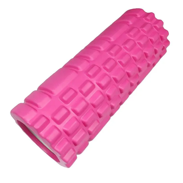 ROEGADYN Fitness Roller Black Yoga Foam Roller Fitness Yoga Accessories Yoga Cube Foam Roller Muscle Relax Foam Massage Roller