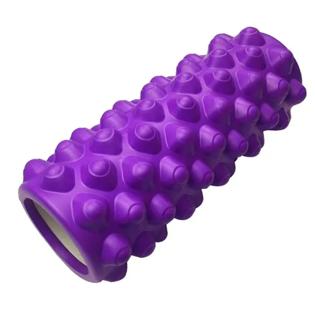 ROEGADYN Fitness Roller Black Yoga Foam Roller Fitness Yoga Accessories Yoga Cube Foam Roller Muscle Relax Foam Massage Roller