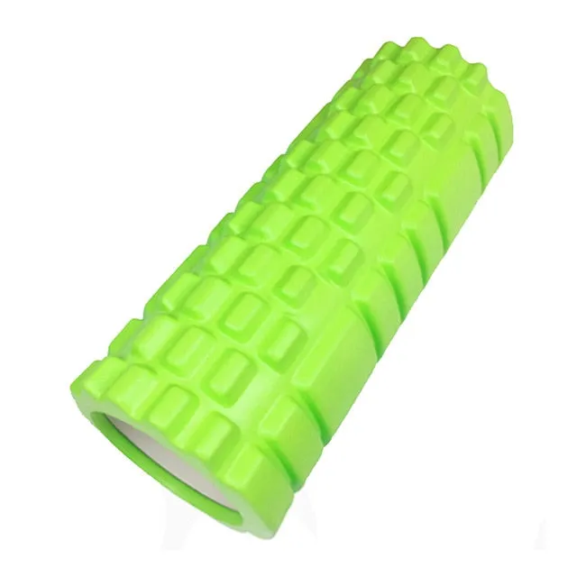 ROEGADYN Fitness Roller Black Yoga Foam Roller Fitness Yoga Accessories Yoga Cube Foam Roller Muscle Relax Foam Massage Roller