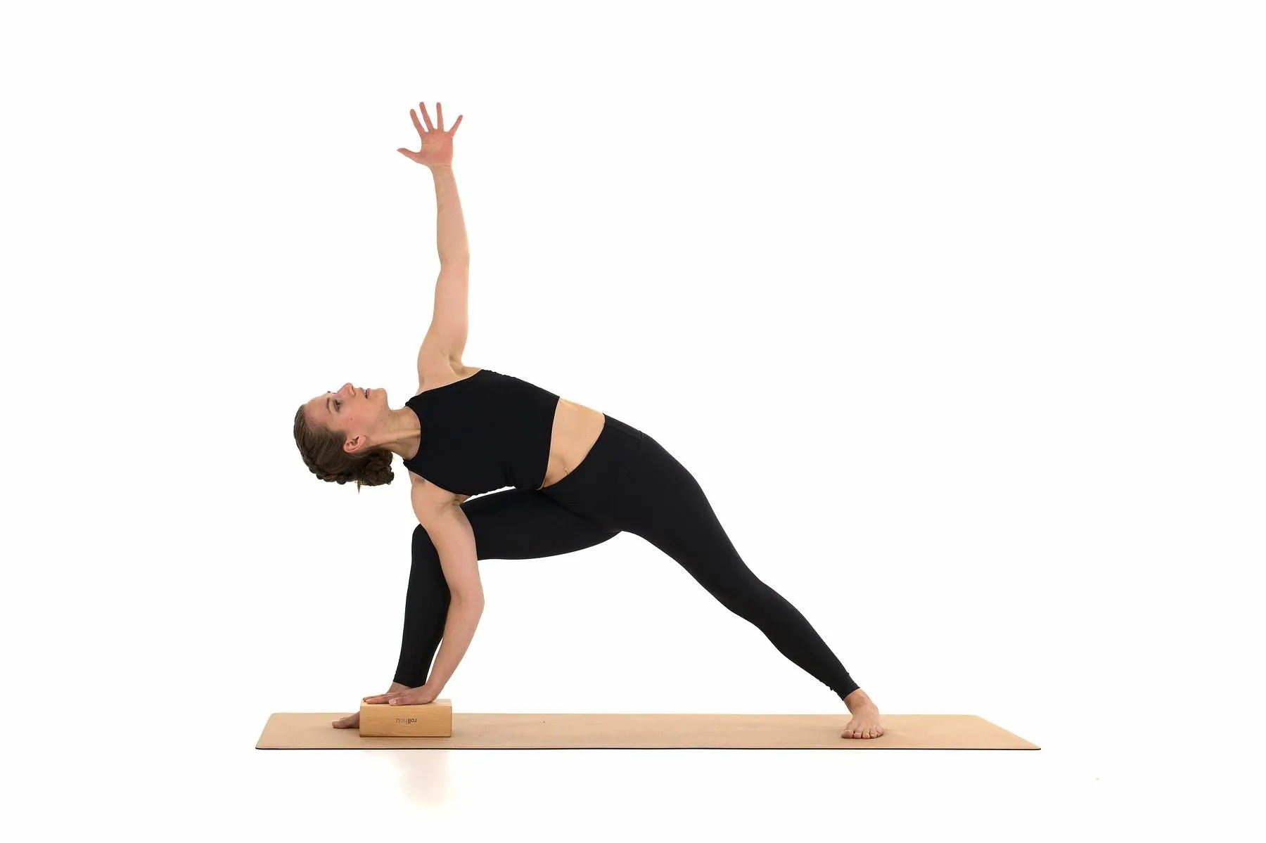 Rollholz Yoga Block