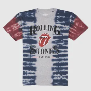 Rolling Stone Tee Satisfaction Crew Neck Batik Rock T-Shirt