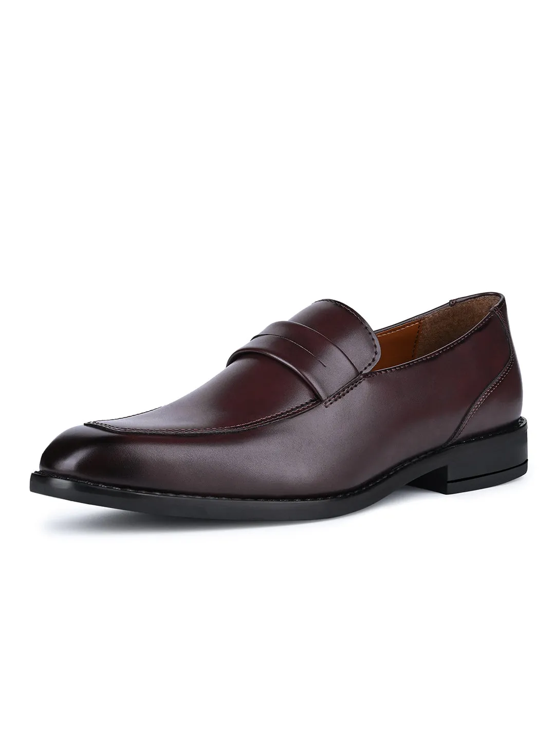 Roswewood Handcrafted Dual Tone Moccasin Slipon Shoe