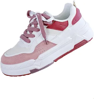 Running Shoes for Women Lether Business Casual Shoes Wedge Sneakers Sneakers for Women Running Fashion Walking Basketball Shoe Cross Trainer Shoe