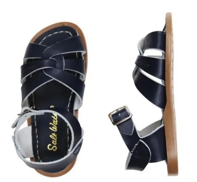 Saltwater Original Sandals in Navy : Toddlers 4 to Women’s 11