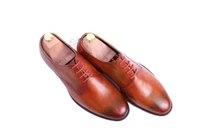 Sandro- Chestnut Oxford Shoes