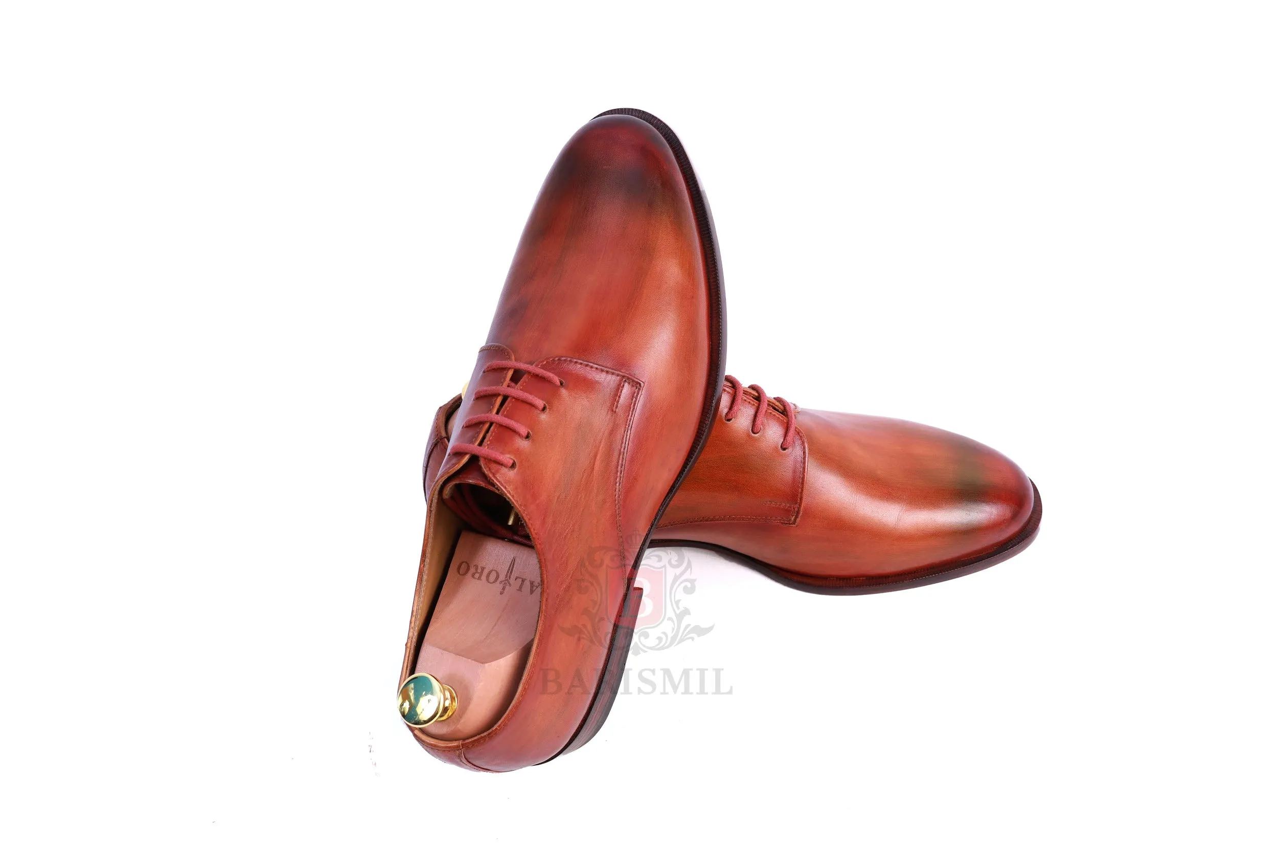 Sandro- Chestnut Oxford Shoes