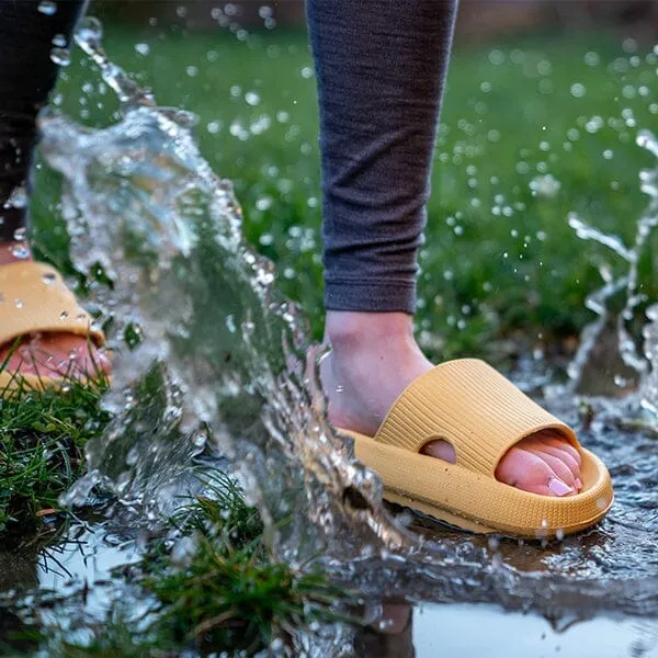 Shhhandals | Unisex Anti-Slip Waterproof Comfort Pool Slides | Multiple Sizes & Colors