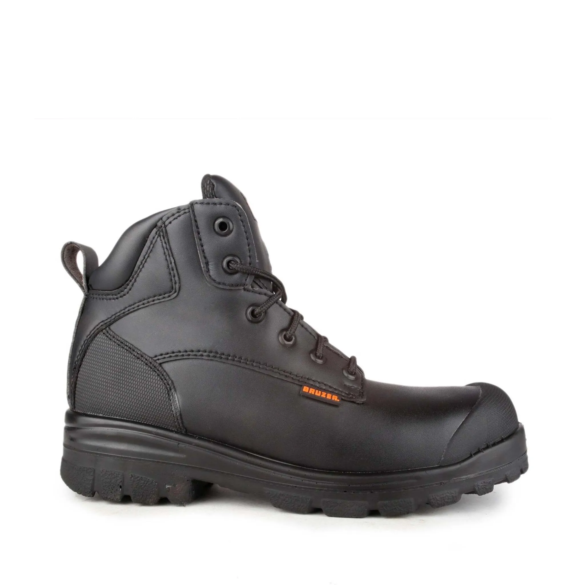 STC Men's 6" Trump Safety Work Boots | Vegan Chemtech Microfiber, Waterproof, Steel Toe, Electric Shock & Puncture Resistant, TPU Scuff Toe | Sizes 4-14