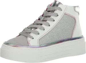 Steve Madden Girls Shoes Girls Glossy Sneaker, Multi, 3 Little Kid