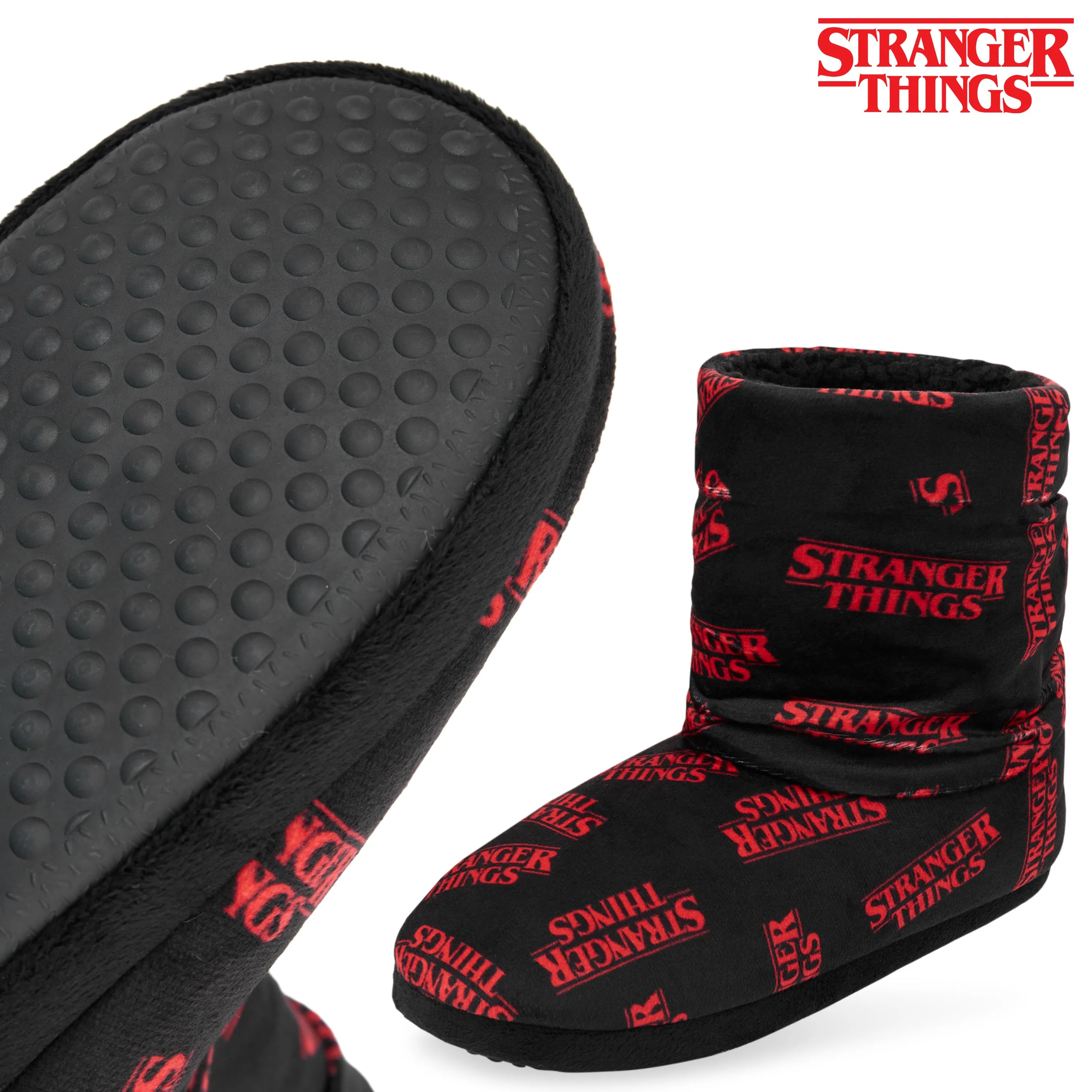 Stranger Things Boot Slippers Women and Teenagers