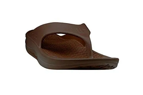Telic / Terox Flip Flop Sandal Shoes Color Espresso Brown Various Sizes (3XS)