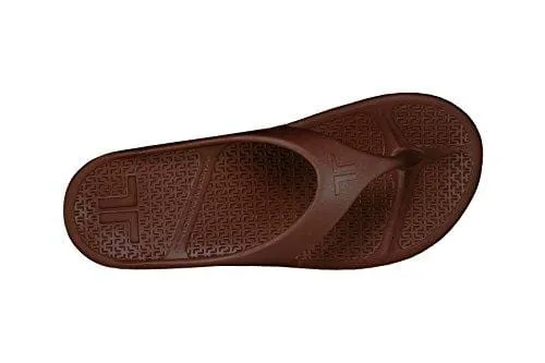 Telic / Terox Flip Flop Sandal Shoes Color Espresso Brown Various Sizes (3XS)