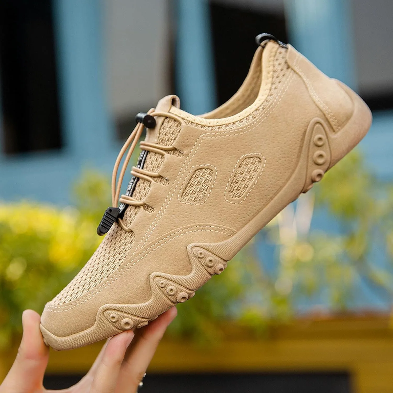 Tennis Shoes Men Mesh Breathable Business Casual Shoes Wedge Sneakers Running Fashion Sneakers Tennis Walking Steel Toe Tennis Shoe Loafers Shoe