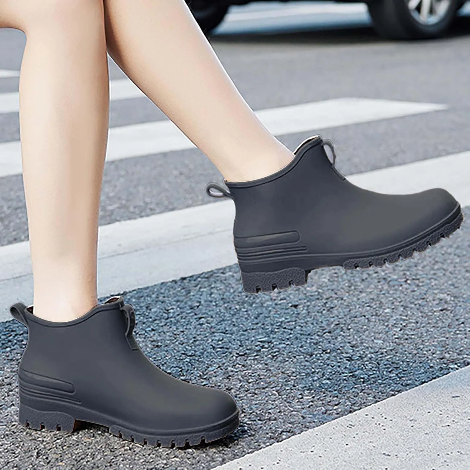 Tennis Shoes Womens Womens Slip On Sneakers with Arch Support Loafers for Women Wide Round Toe Flat Heel Christmas Canvas Shoes Women Loafers for Women Casual