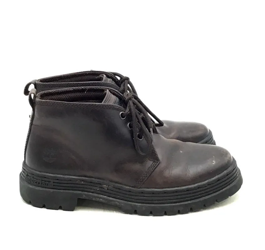 Timberland Men's Brown Leather Ankle Chukka Boots - Size 7M