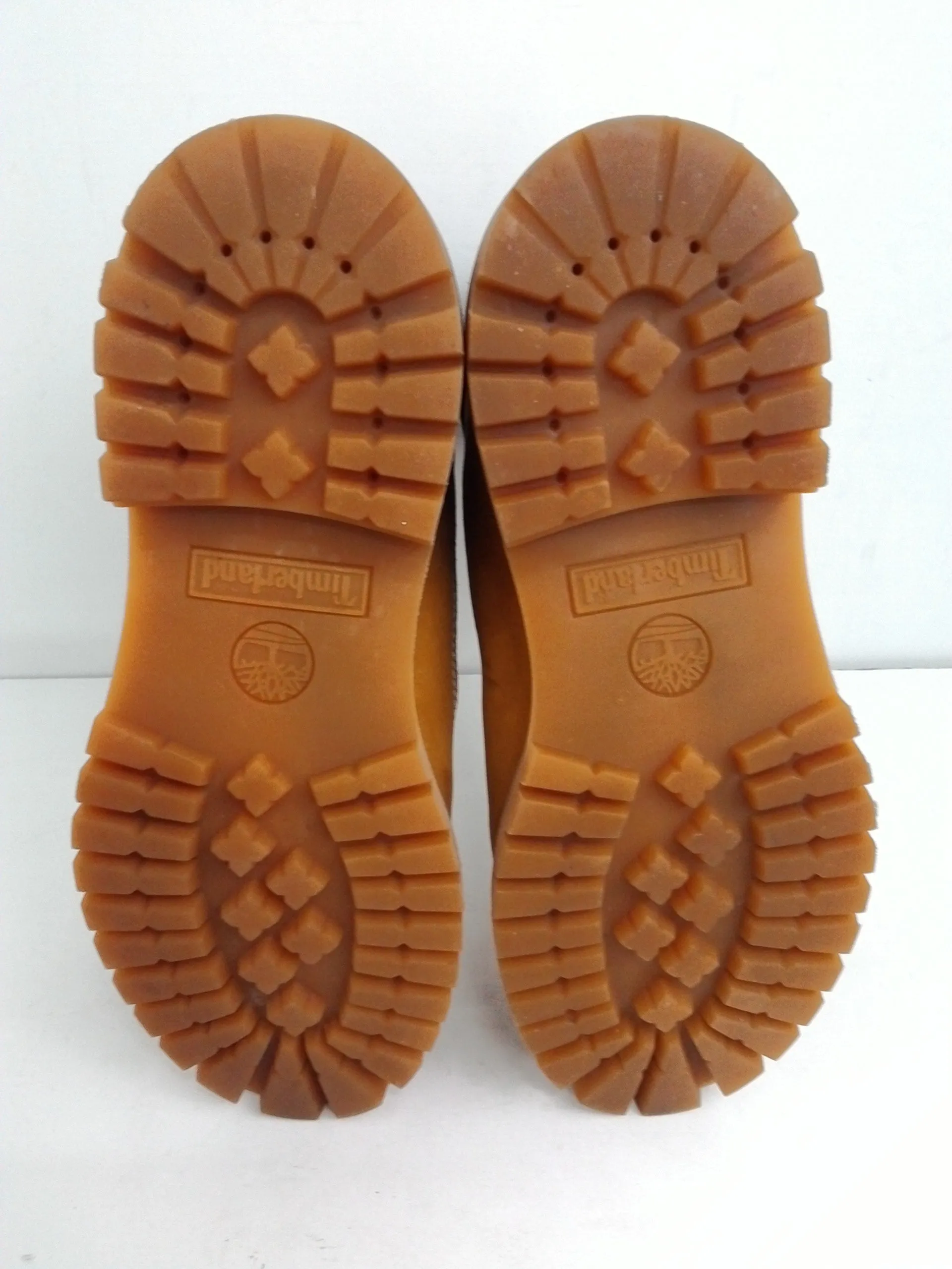 Timberland Men's Camel Leather Boots Size 7 M
