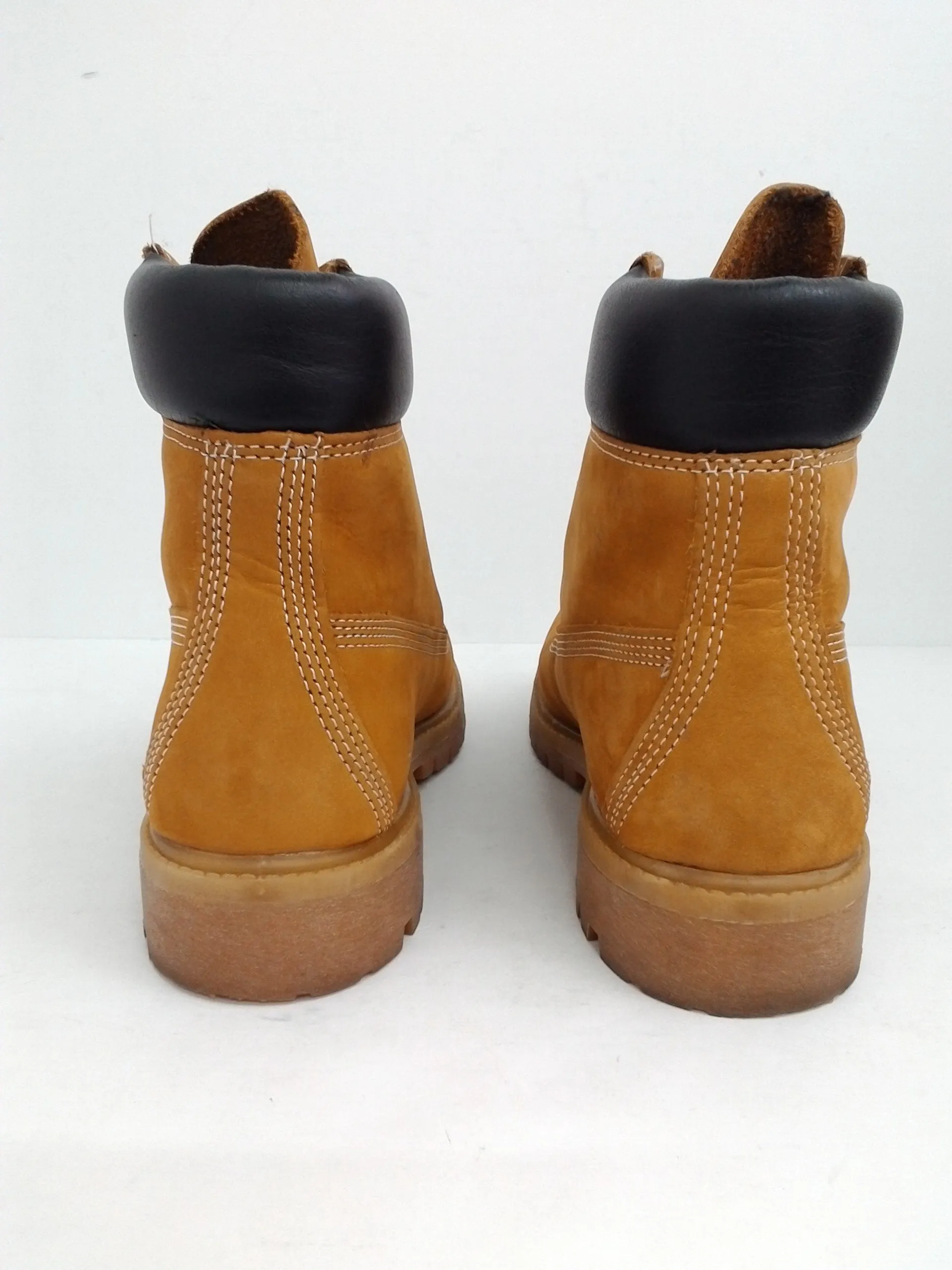 Timberland Men's Camel Leather Boots Size 7 M