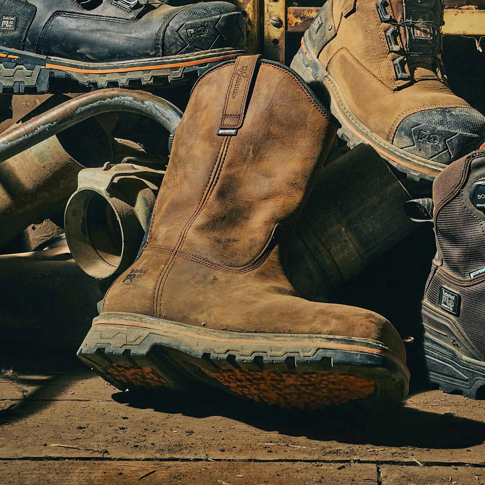 Timberland Pro Boa True Grit Pull-On Work Boot Men's