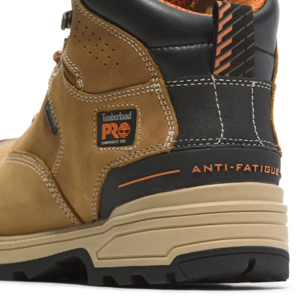 Timberland PRO Magnitude Men's 6" Waterproof Composite Toe Work Boot TB0A44ZW231 - Tan