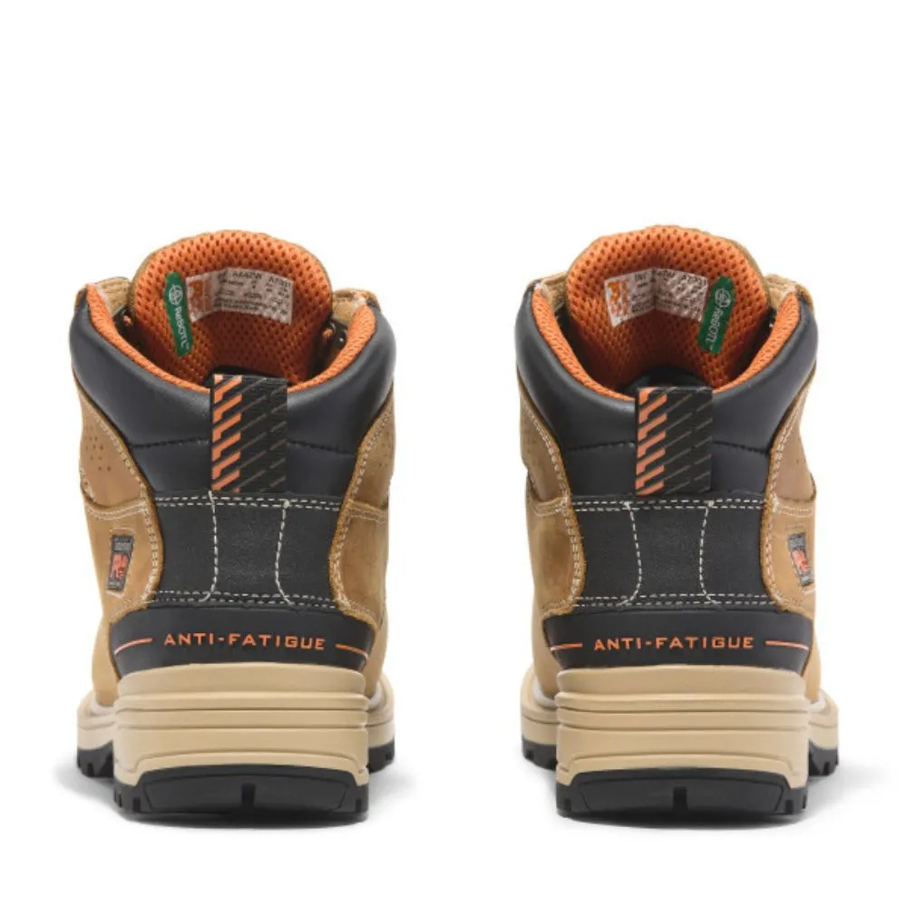 Timberland PRO Magnitude Men's 6" Waterproof Composite Toe Work Boot TB0A44ZW231 - Tan