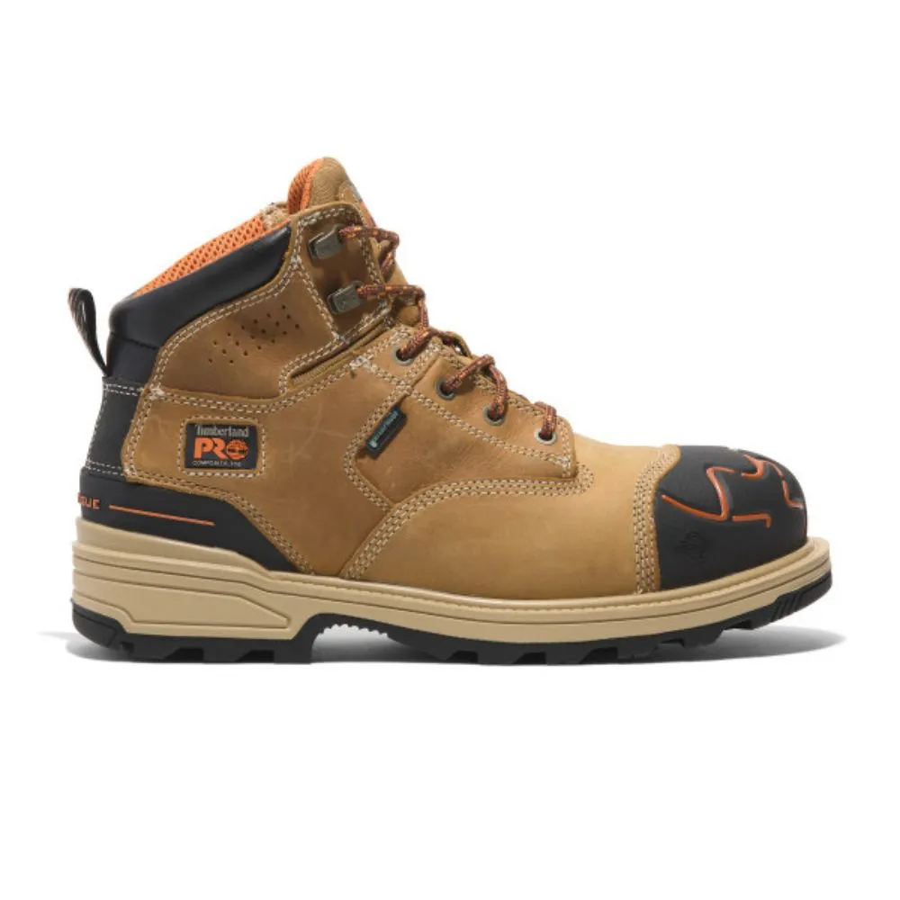 Timberland PRO Magnitude Men's 6" Waterproof Composite Toe Work Boot TB0A44ZW231 - Tan