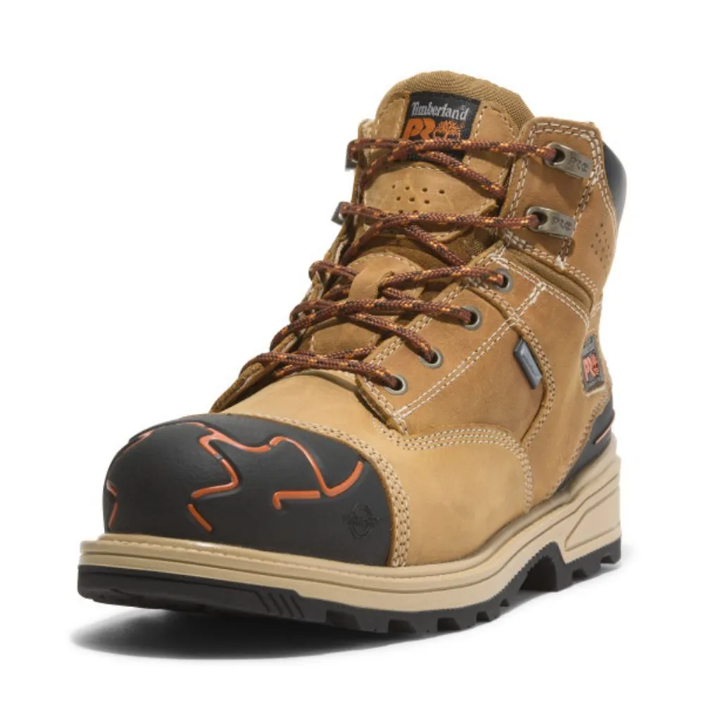 Timberland PRO Magnitude Men's 6" Waterproof Composite Toe Work Boot TB0A44ZW231 - Tan