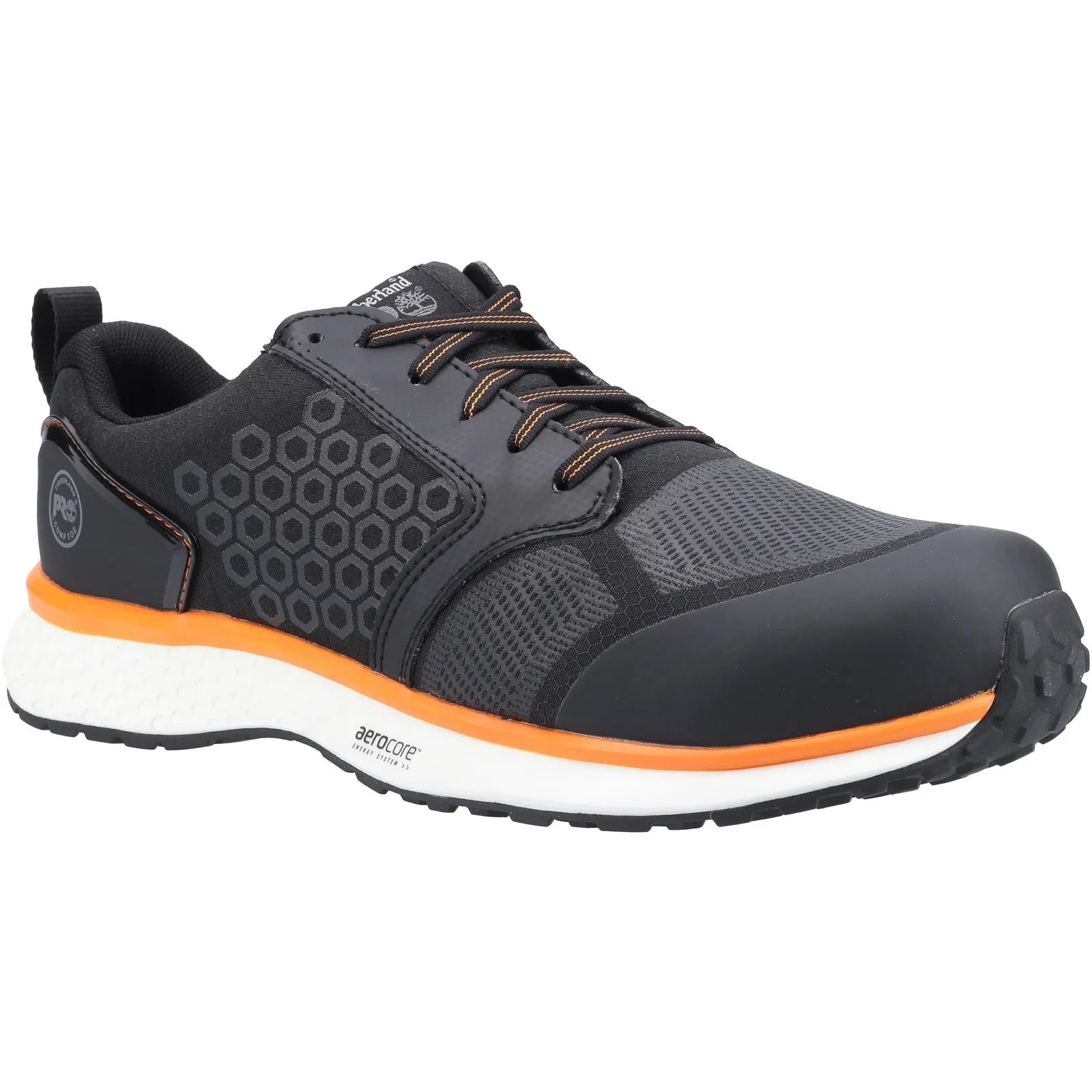 Timberland Pro Reaxion Composite Safety Trainer S3 Black/Orange