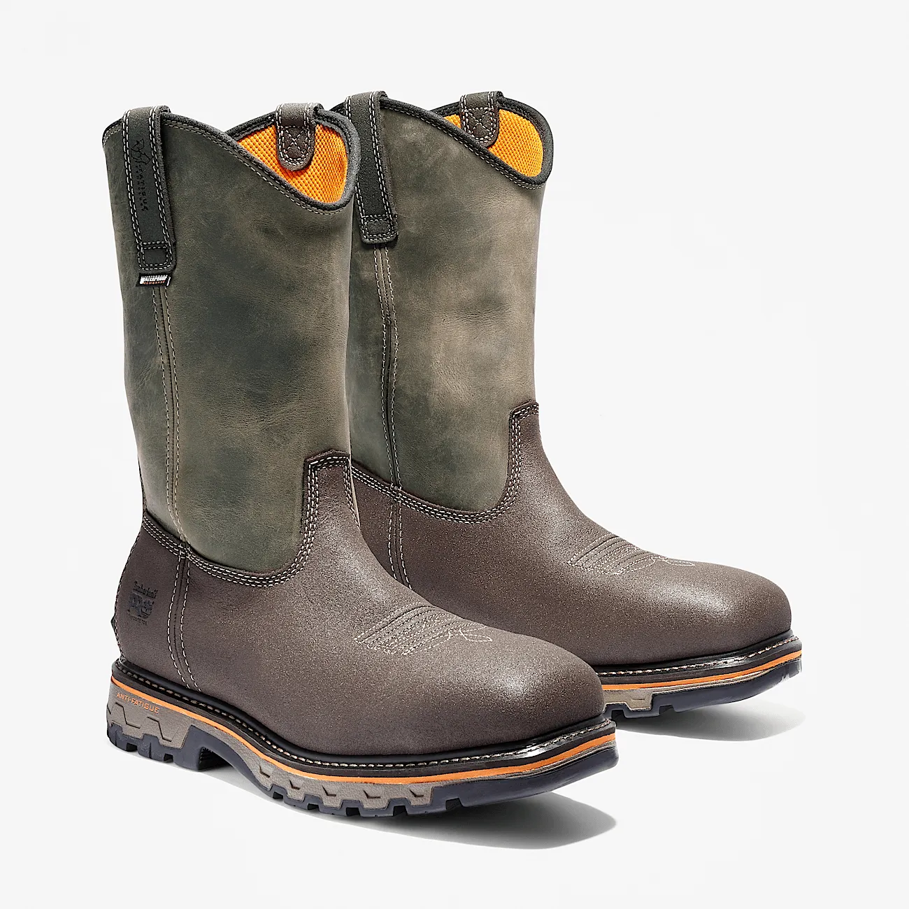 Timberland Pro True Grit Pull-On Composite Toe Waterproof Work Boot Men's