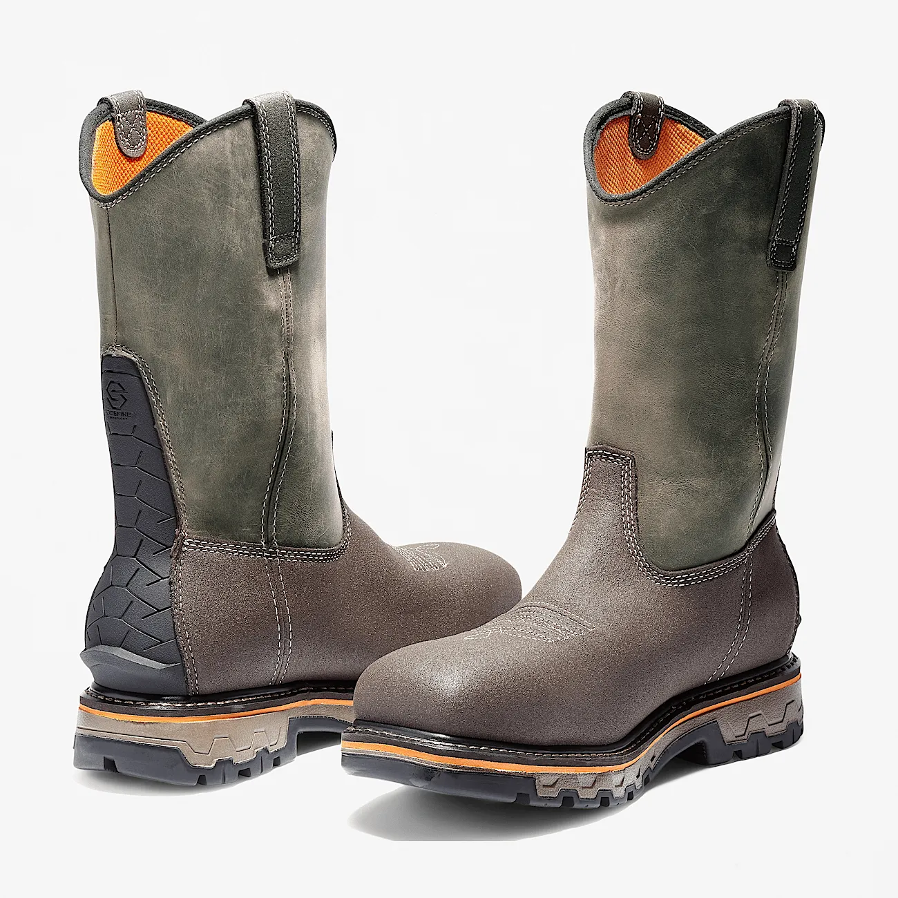 Timberland Pro True Grit Pull-On Composite Toe Waterproof Work Boot Men's