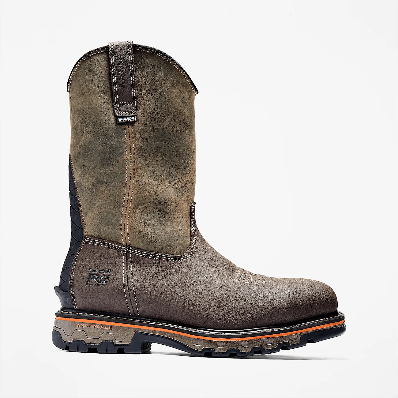 Timberland Pro True Grit Pull-On Composite Toe Waterproof Work Boot Men's
