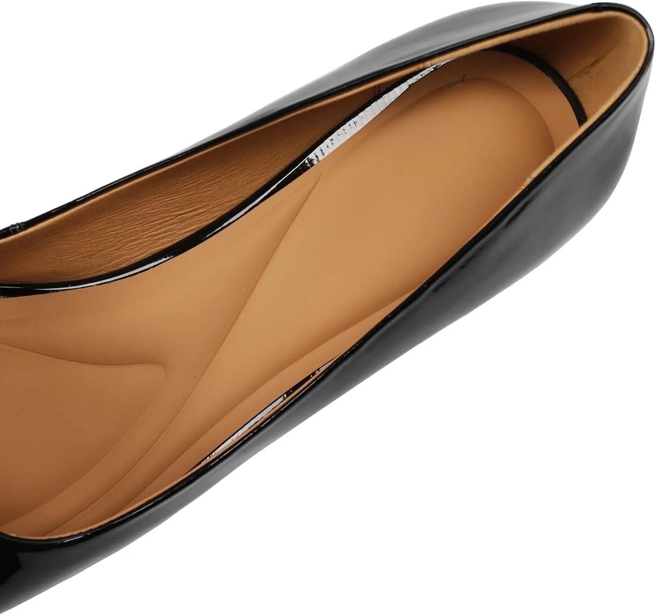TinaCus Glossy Patent Leather Women's Pointed Toe Handmade Stiletto Heels Elegant Dress Pumps Shoes