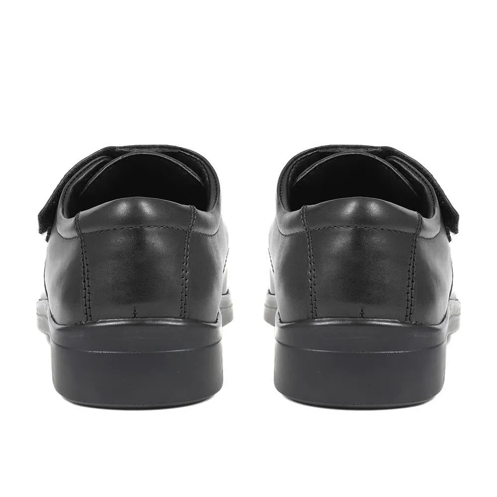 Touch-Fasten Monk Strap Shoes - BARNARD / 324 139