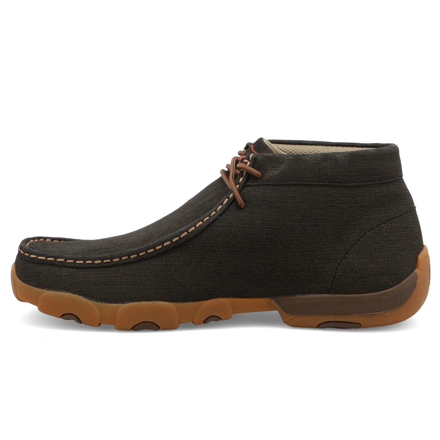Twisted X Men's Charcoal Chukka Driving Moc Shoe MDM0080