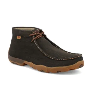 Twisted X Men's Charcoal Chukka Driving Moc Shoe MDM0080